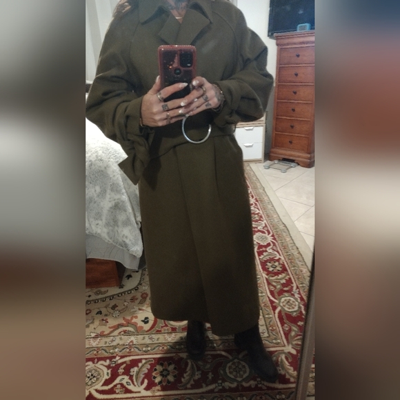 ASOS 100% Wool Trench Coat - Picture 16 of 16